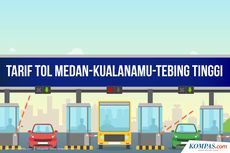 INFOGRAFIK: Rincian Tarif Tol Medan-Kualanamu-Tebing Tinggi