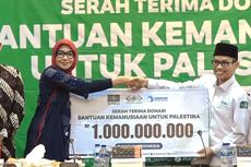 LazisNU Salurkan Bantuan Danone Indonesia untuk Palestina
