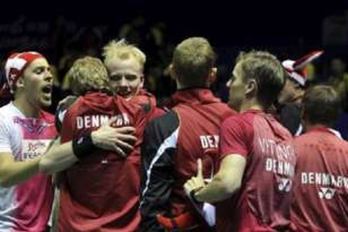 Tim Piala Thomas Denmark
