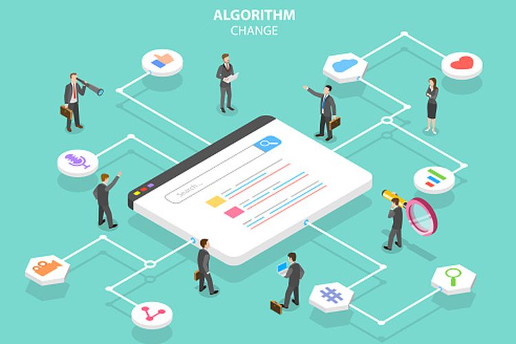 Cara kerja algoritma pemrograman yang terdiri dari tiga tahap, yakni input, proses, dan output.