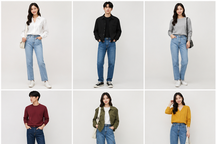 Warna Denim Cocok dengan Warna Apa? Ini 10 Kombinasi Terbaiknya