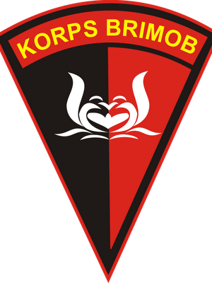 Logo Korps Brimob Polri.