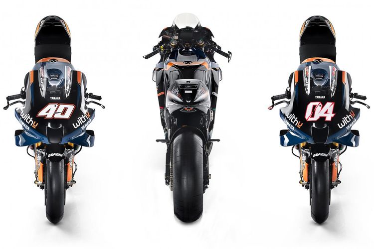 Peluncuran tim dan livery WithU RNF Yamaha untuk MotoGP 2022