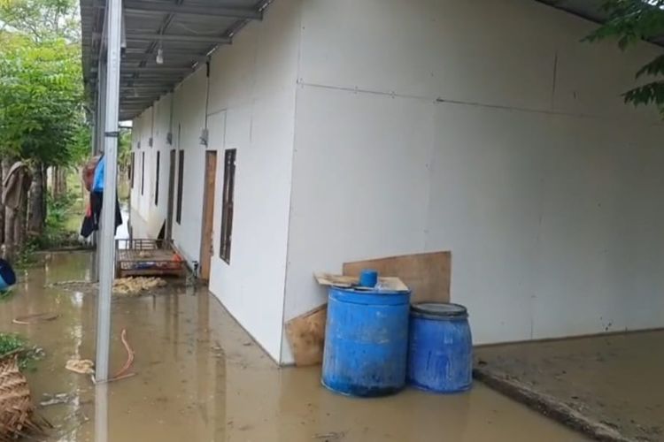 Huntara Penyintas Banjir di Aceh Utara Kebanjiran, Warga Mengungsi ke Rumah Keluarga