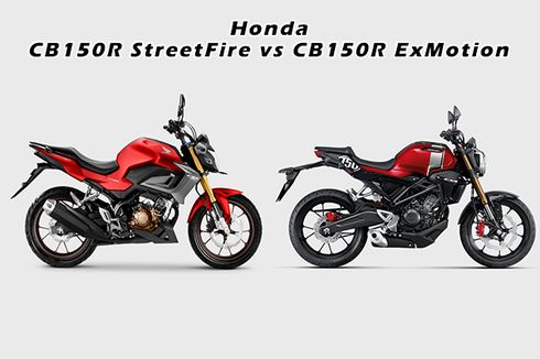 Lebih Keren Mana, CB150R StreetFire atau CB150R ExMotion?