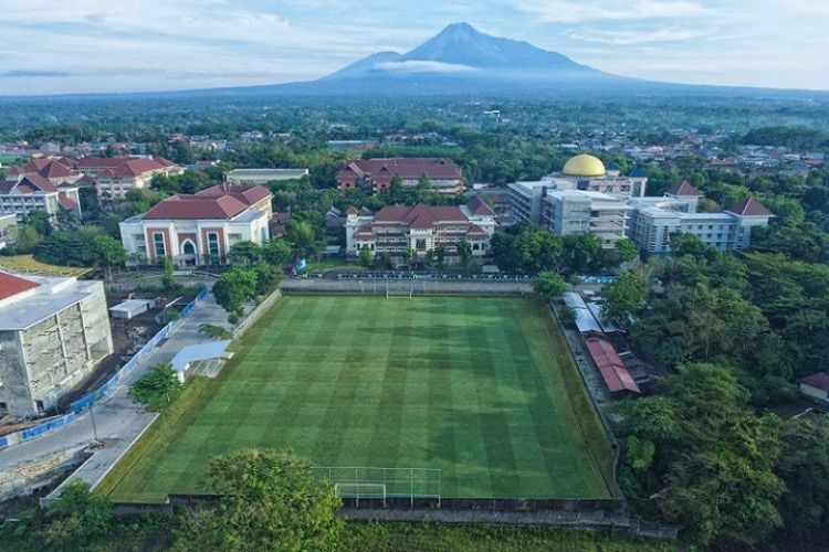  Kawasan kampus Universitas Islam Indonesia yang berada di Yogyakarta.