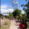 Dengar Gemuruh, Warga Sekitar Gunung Ile Lewotolok Lembata Kabur ke Lokasi Aman