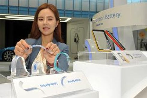 Samsung Bikin Baterai Lentur untuk 