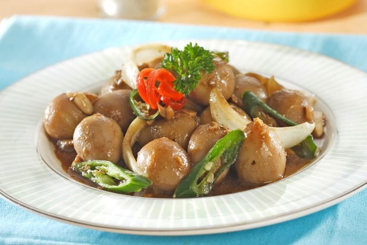 Resep Telur Bumbu Teriyaki, Ide Menu Sarapan Rumahan