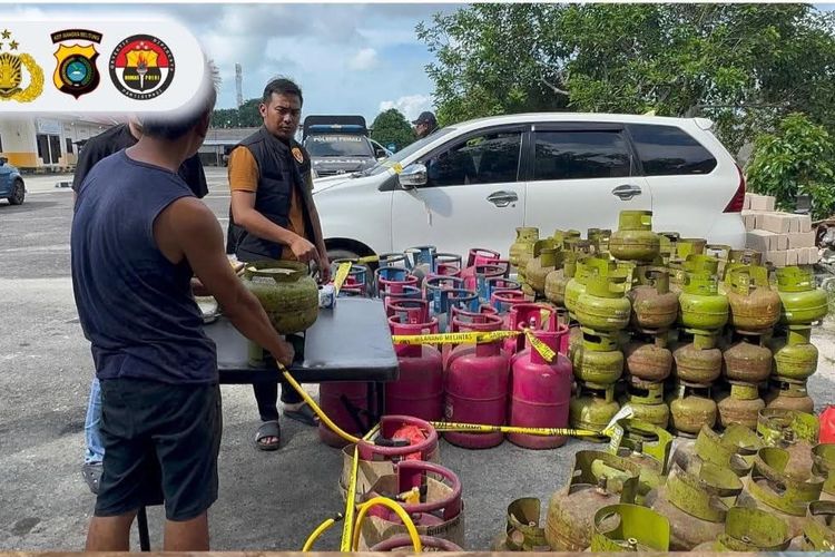 Polisi Bongkar Pengoplosan Elpiji Subsidi di Bangka, Pelaku Raup Rp 100.000 Per Tabung