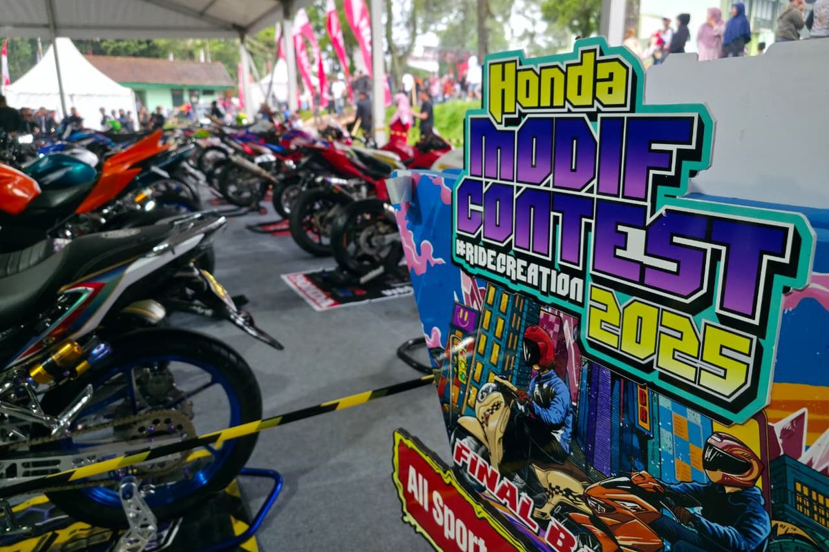 Ini Jawara Honda Modif Contest 2025 Panggung Kreativitas Modifikator