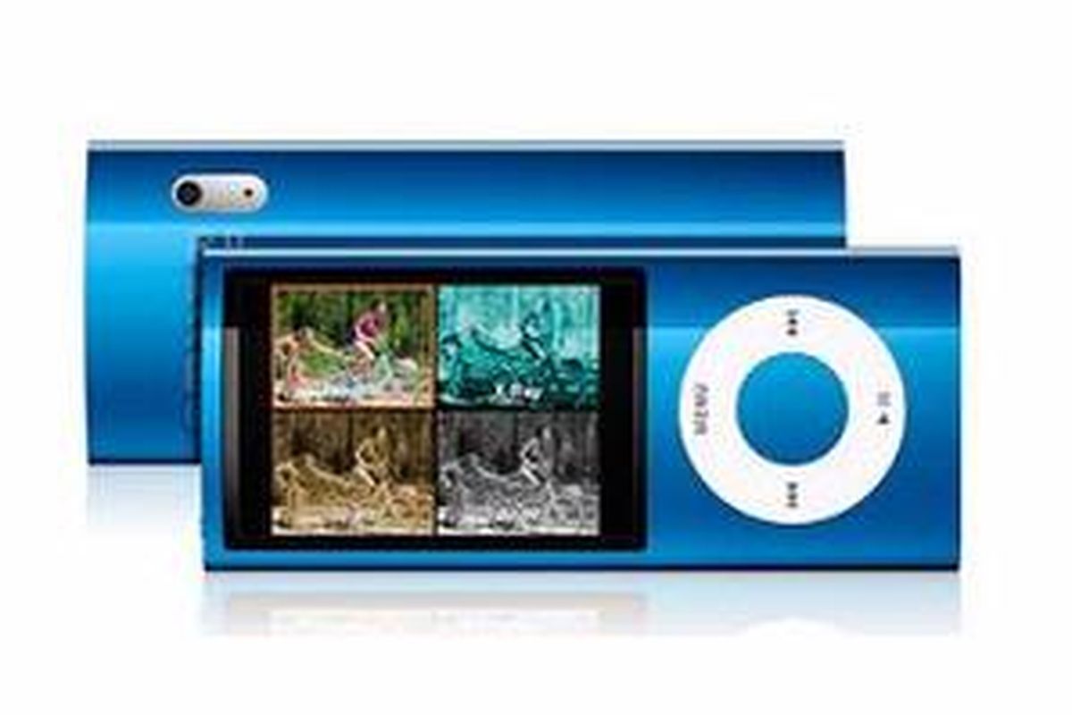 iPod Nano baru kini bisa merekam video.