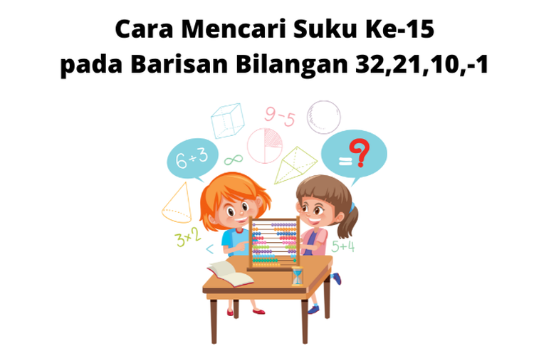 Cara Mencari Suku Ke-15 pada Barisan Bilangan 32,21,10,-1