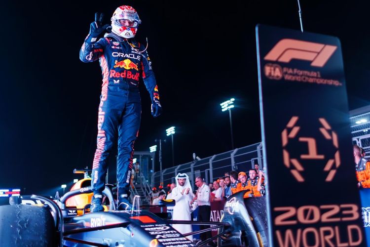 Max Verstappen meraih gelar juara dunia Formula 1 (F1) 2023