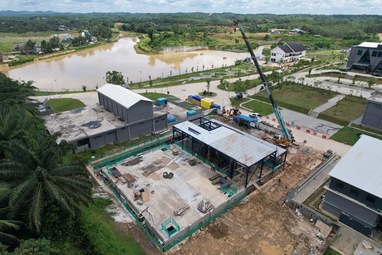 Proyek Strategis Instalasi Pengolahan Air IKN Tembus 86 Persen