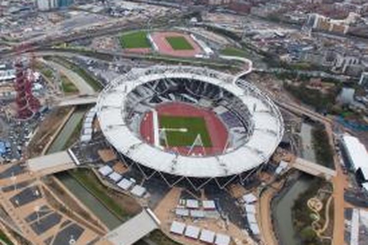 Olympic Park di London.