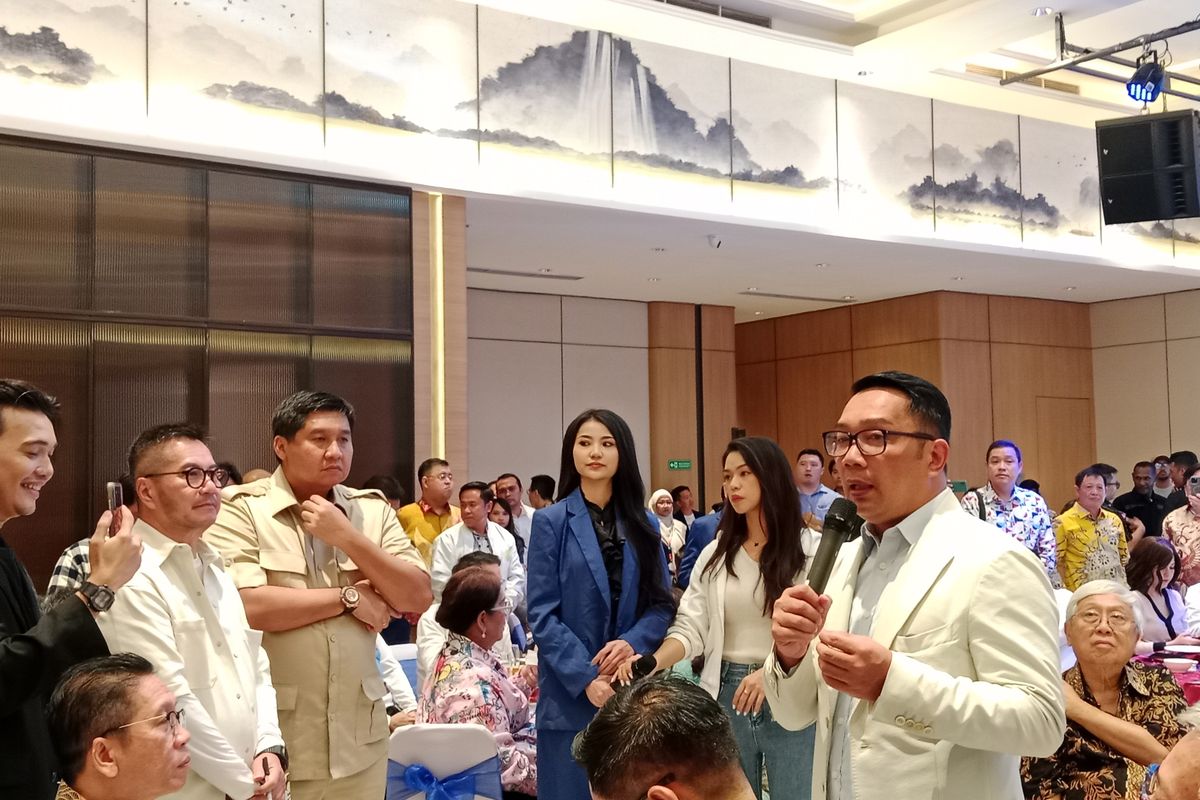 Maruarar Sirait Temani Ridwan Kamil Temui Kelompok Multi Etnis Jakarta