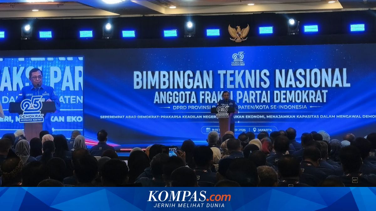 Demokrat Gelar Peringatan HUT ke-25 di Indonesia Arena Besok, Dihadiri 12.000 Kader