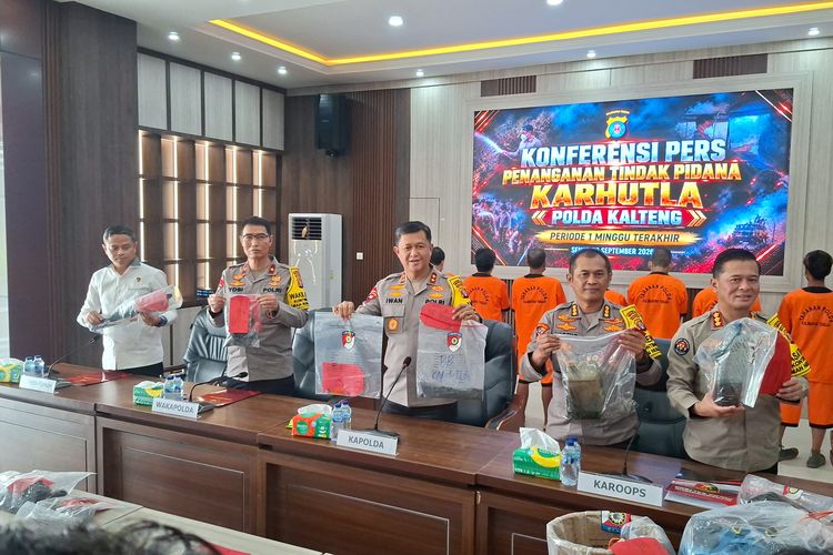 Polda Kalteng Periksa 12 Perusahaan Terkait Karhutla, Dalami TKP dan Perkuat Alat Bukti