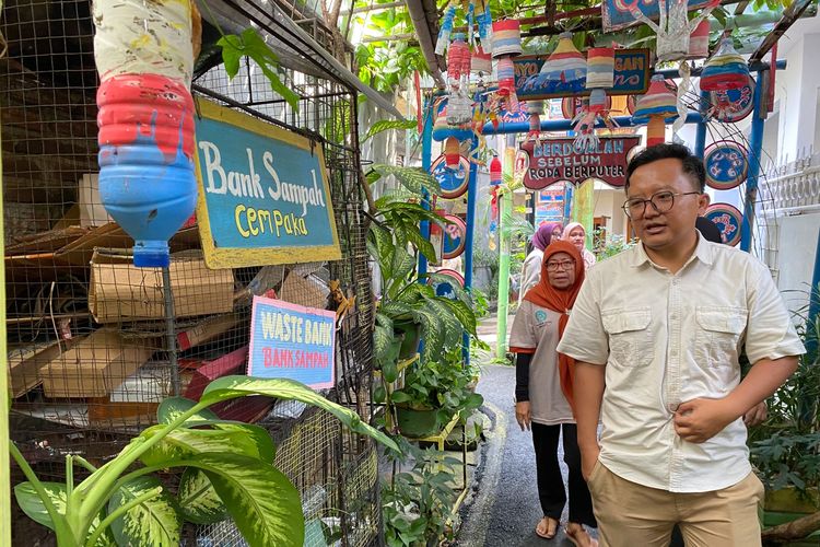 Desa Wisata Samtama di Cempaka Putih, Jakarta Pusat, Selasa (1/7/20245). 