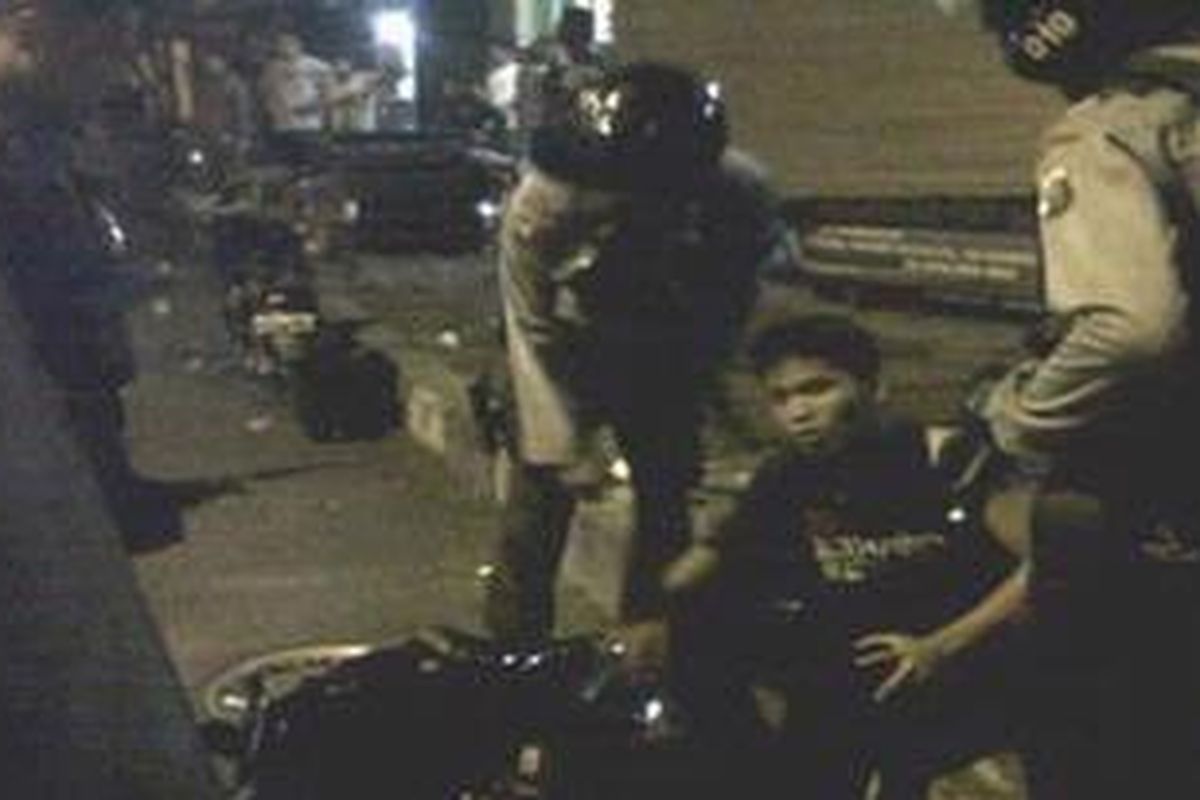 Ilustrasi geng motor