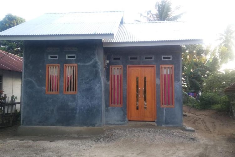 Rumah hasil pembangunan Program BSPS di Provinsi Sulut
