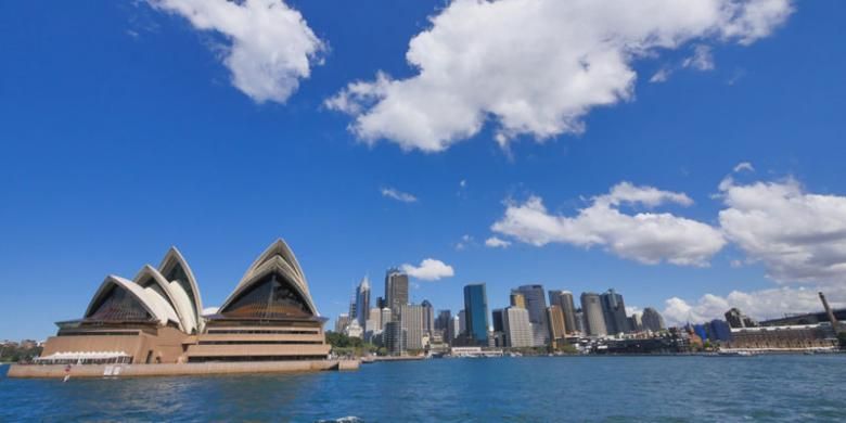 Gedung Opera di Sydney, Australia.