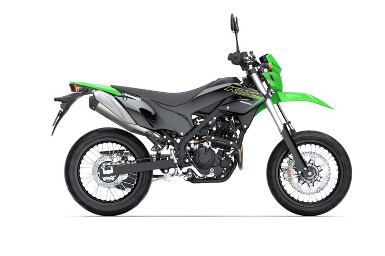 ilustrasi motor kawasaki KLX 230SM.