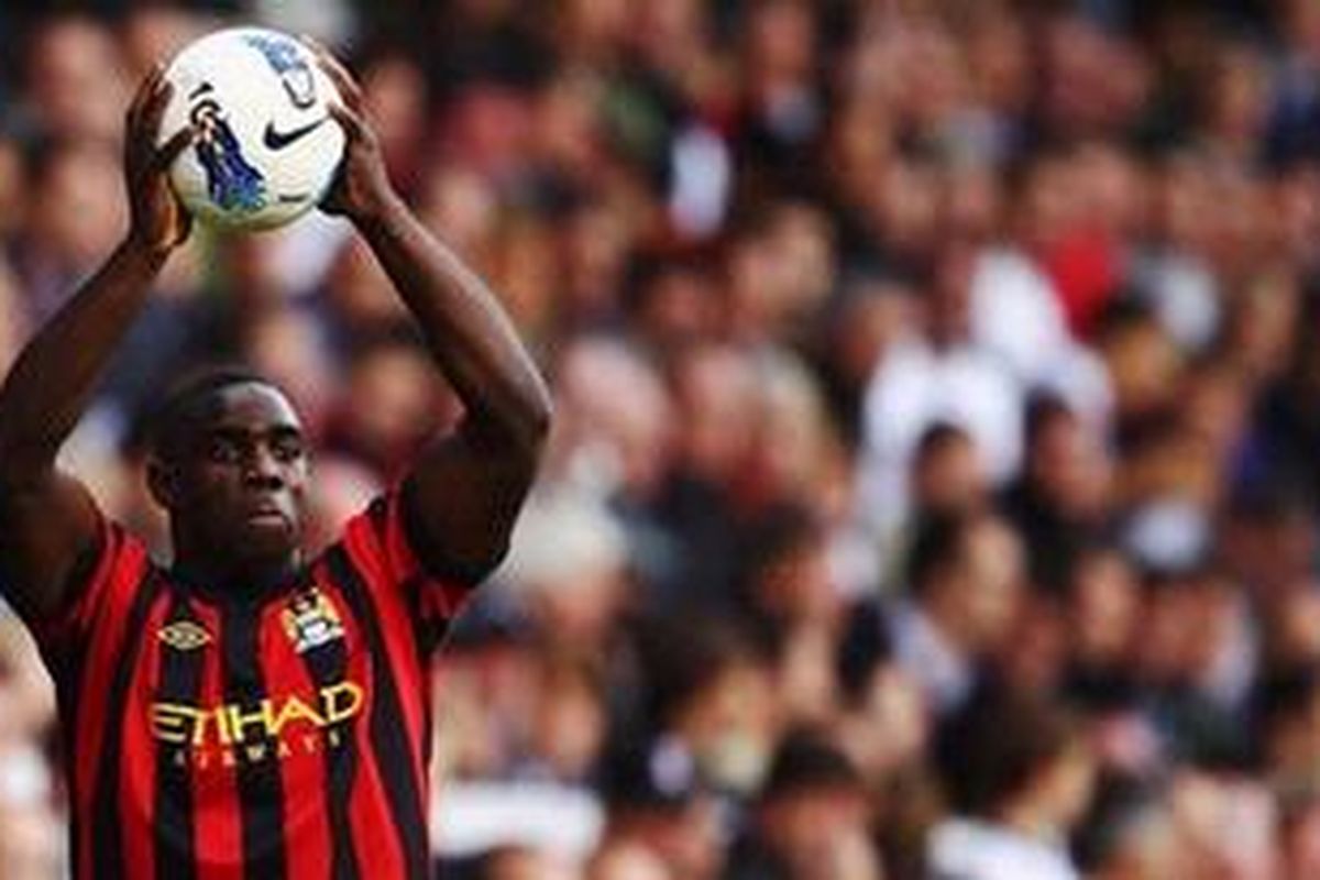 Defender Manchester City, Micah Richards.