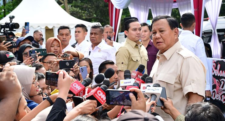 Prabowo Persilakan Rakyat Gunakan Hak Suara: Pemilihan Terserah Rakyat, Milih yang Baik