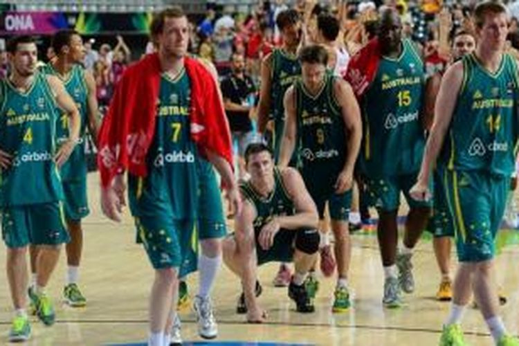 Timnas bola basket Australia di Piala Dunia