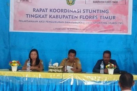 Pemkab Flores Timur Perkuat Penanganan Stunting lewat Pengukuran dan Publikasi Data