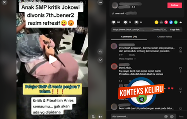 INFOGRAFIK: Hoaks Siswa SMP Divonis 7 Tahun Penjara karena Kritik ...