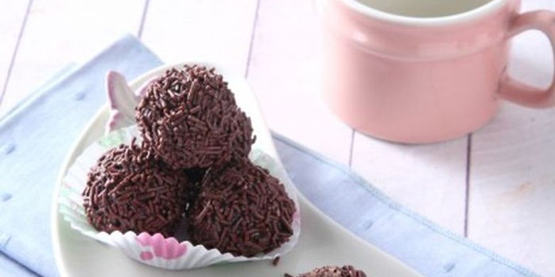 Resep Kue Rambutan Meses Cokelat Tanpa Oven Sajian Lebaran