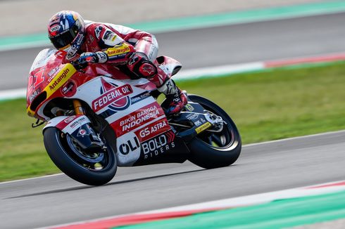 Pebalap Federal Oil Gresini Moto2 Finis Sepuluh Besar di San Marino