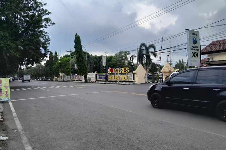 Foto: Polres Situbondo Polda Jatim di Jalan PB Sudirman Situbondo.
