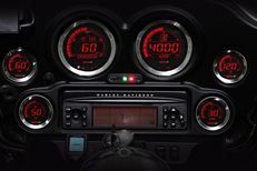 Panel Indikator ”Stylish” dari Koso untuk Harley-Davidson