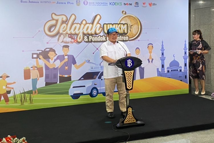 Kepala KPwBI, Erwin Gunawan Hutapea, di Kantor BI Jatim, Rabu (6/11/2024).