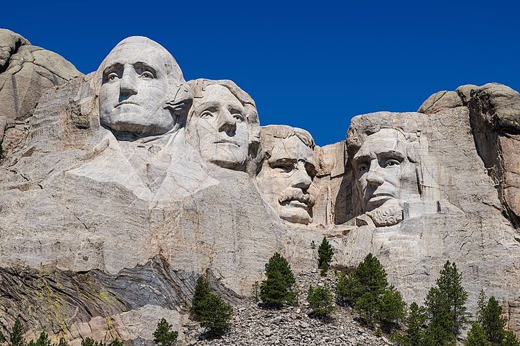4 Oktober 1927, Pahatan Wajah Presiden AS di Gunung Rushmore Mulai Dikerjakan