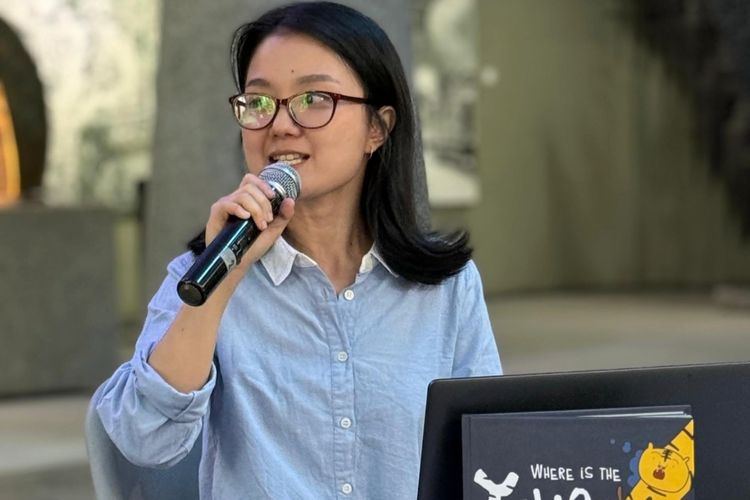 Ilustrator dan peneliti visual untuk anak berkebutuhan khusus Wenny Yosselina