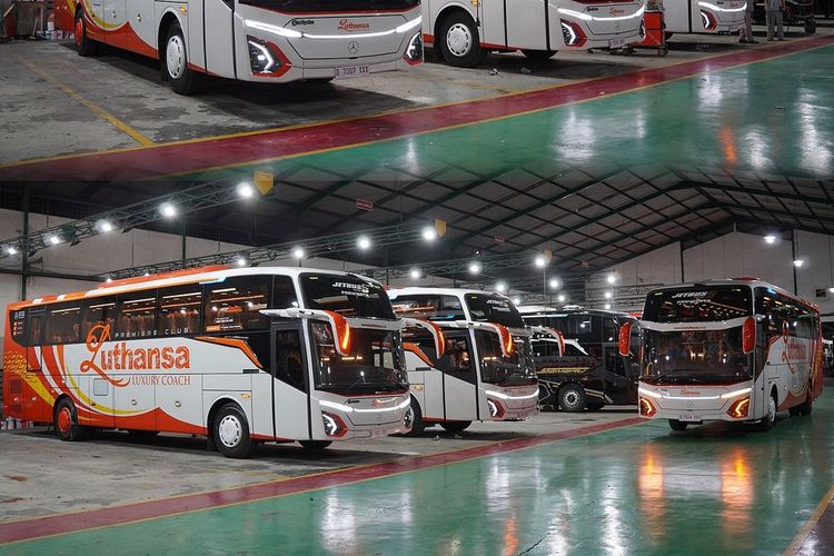 Bus baru PO Luthansa