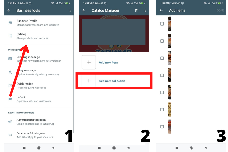 Cara Membuat Katalog Produk di WhatsApp Business via HP dan Laptop