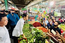 Kunjungi Pasar Tugu Depok, Jokowi Cek Harga Kebutuhan Pokok Jelang Lebaran