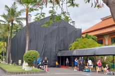 Zona Latihan Indonesia Badminton Festival, Lapangan Tenis Disulap Jadi Practice Hall