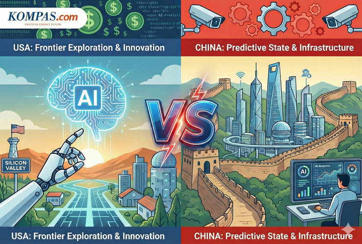 Begini Cara China Membangun Masa Depan AI yang Berbeda dari Barat