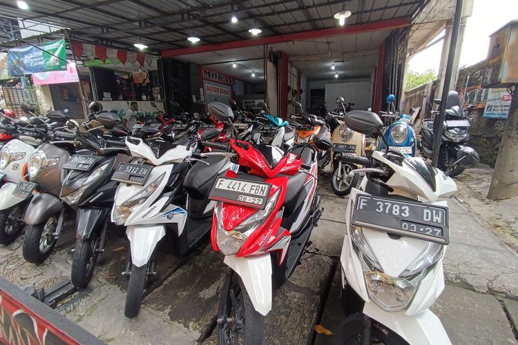 Ilustrasi motor bekas