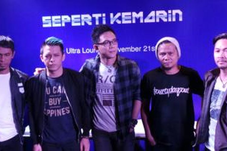 Grup band NOAH dalam jumpa pers peluncuran single kedua album Second Chance, 