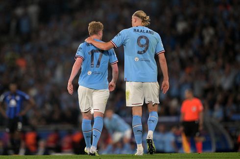 Man City Vs Huddersfield, De Bruyne dan Haaland Diragukan