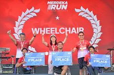 Pelari Kursi Roda hingga Atlet Lari Nasional Ramaikan Merdeka Run 2026