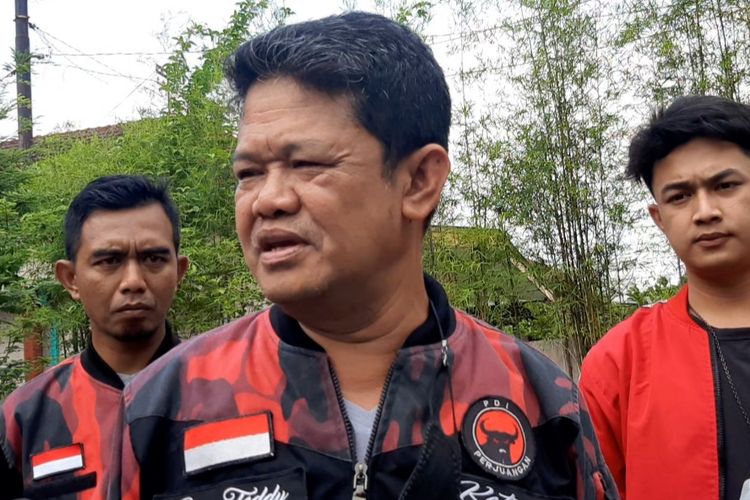 Teddy Sulistio yang mundur dari Ketua DPC PDIP Salatiga bertemu pengurus DPD PDIP Jawa Tengah di Panti Marhaen Kota Semarang, Selasa (9/11/2021) sekira pukul. 13.00 WIB.